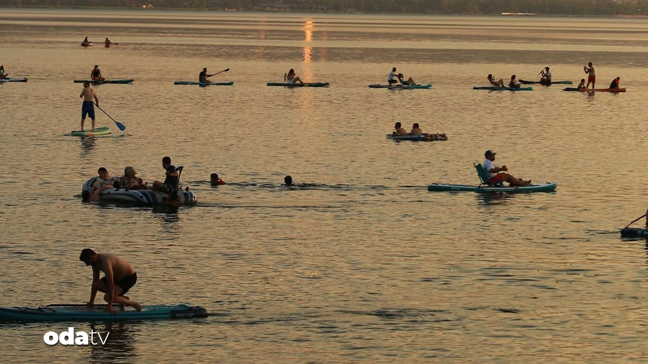 SUP board sevdası kabusa döndü: Sapanca Gölü'nde 35 kişi mahsur kaldı