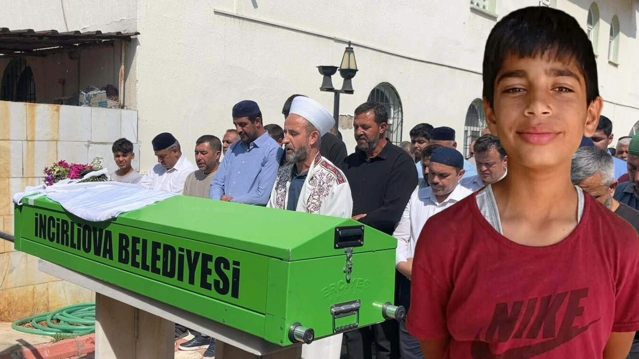 Nehirde boğulan 11 yaşındaki Şahin gözyaşlarıyla toprağa verildi