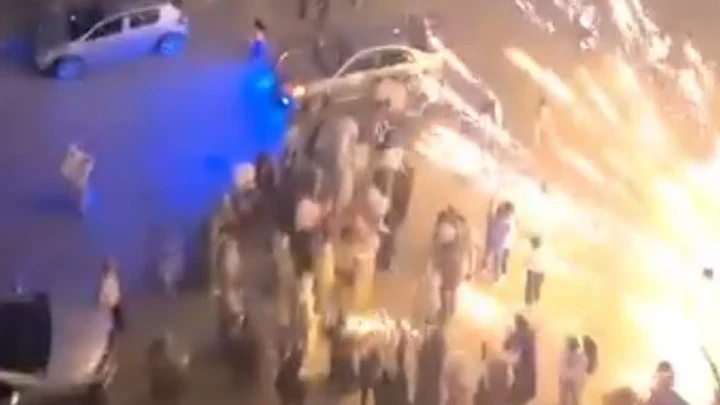 Nişanda 'havai fişek' paniği! Davetliler sağa sola kaçıştı