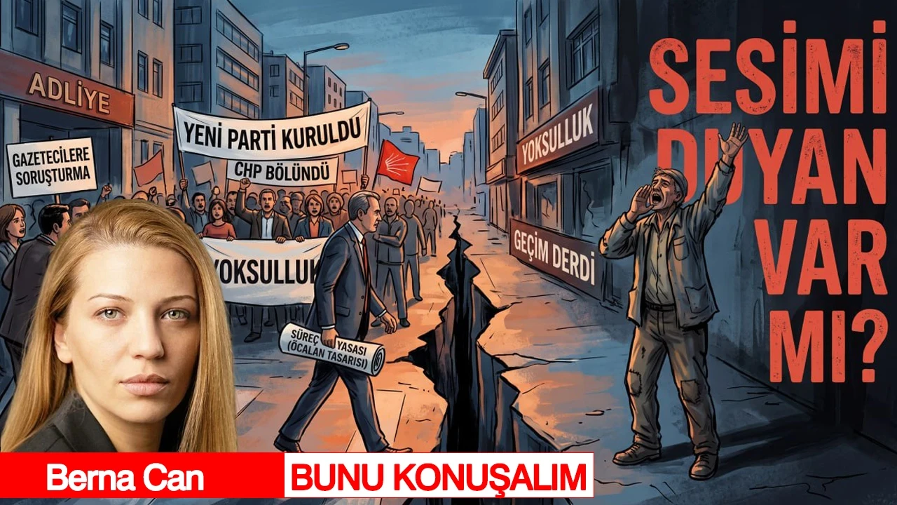 Bunu konuşalım: 'Sesimi duyan var mı?'