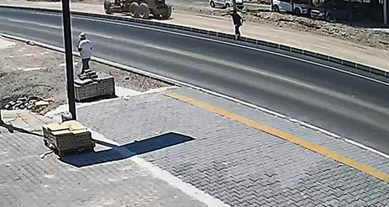 Kamyonetin çarptığı yaya ağır yaralandı; 16 yaşındaki sürücü gözaltında