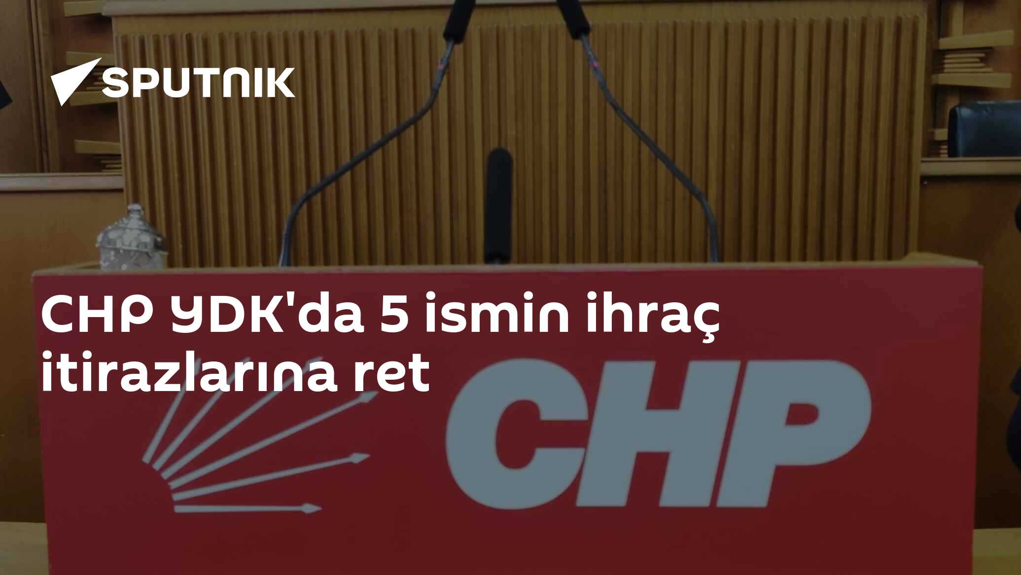CHP YDK'da 5 ismin ihraç itirazlarına ret
