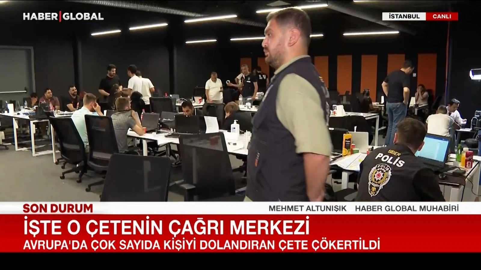 Uluslararası dolandırıcılık çetesinin Maslak’taki çağrı merkezi deşifre oldu