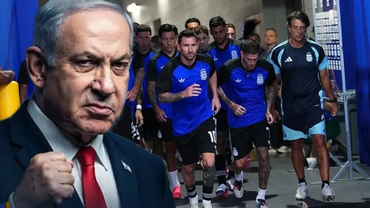 Gazze gerilimi sahaya indi! Katil Netanyahu Arjantin'in yanında