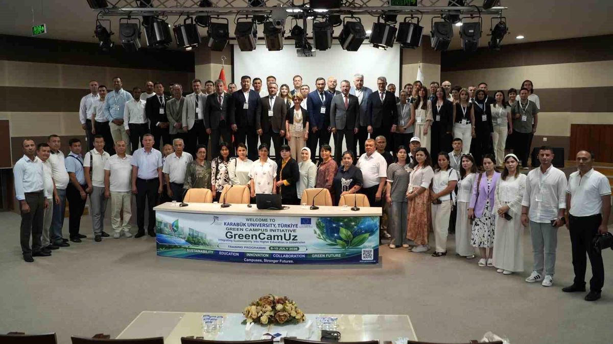 KBÜ Erasmus+ GreenCamUz projesine ev sahipliği yapıyor