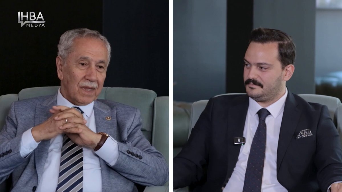 Bülent Arınç HBA Medya'ya konuk oldu: Cumhurbaşkanımızla dava ve yol arkadaşıyız