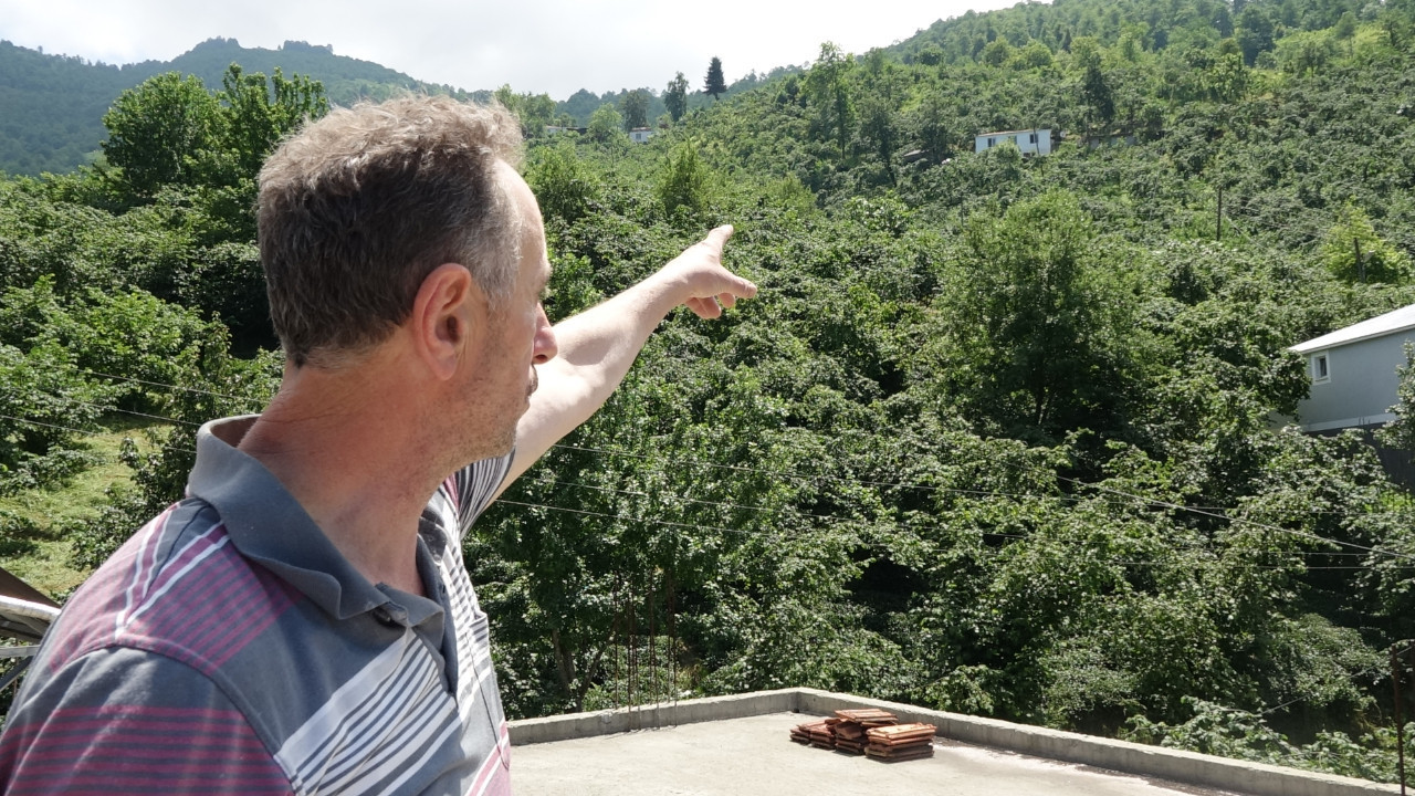 Trabzon'da mahalle yoluna İHA düştü! İnceleme başlatıldı
