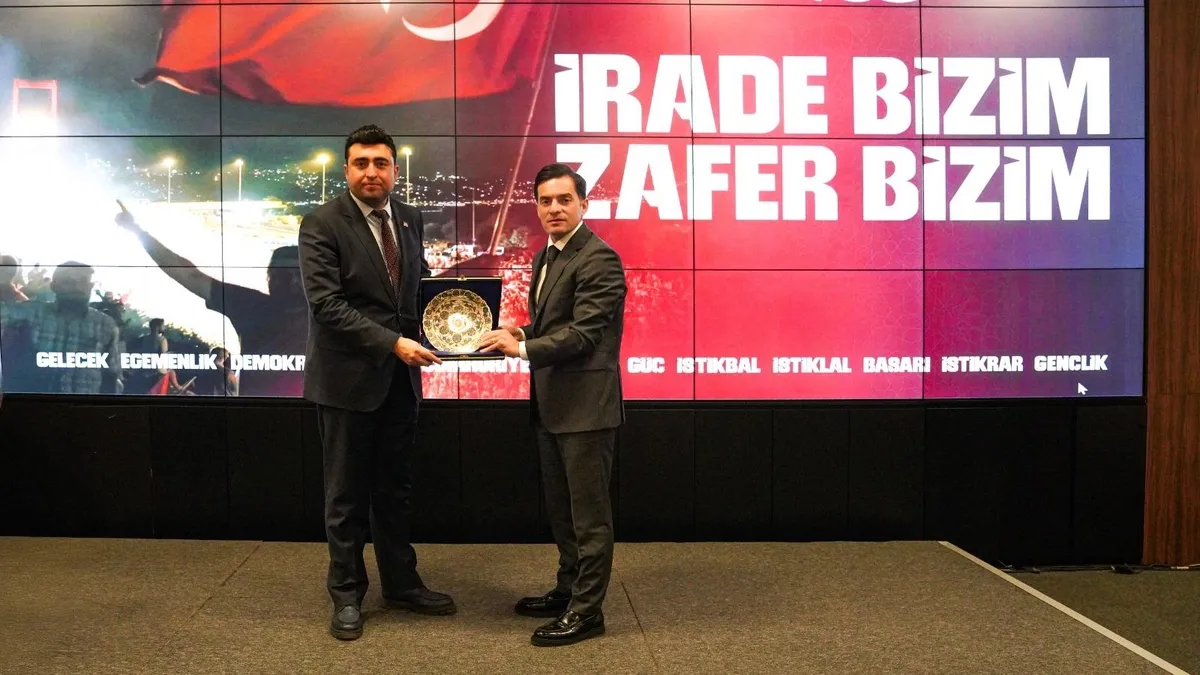 Göç İdaresi Başkanlığında 15 Temmuz "İrade Bizim Zafer Bizim" programı düzenlendi