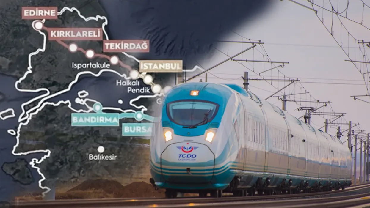 Seyahat süresini düşürecek projede geri sayım! Yüksek hızlı tren ağında kritik viraj