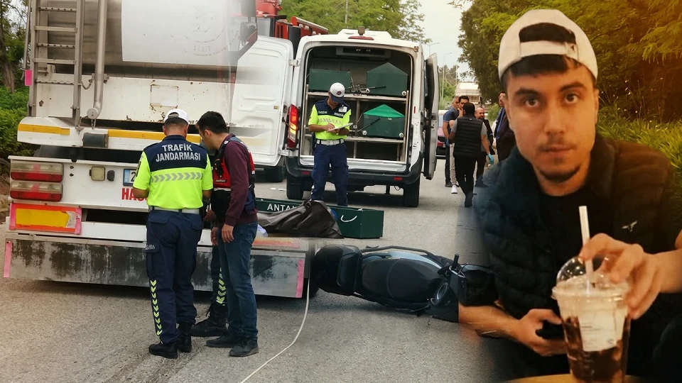 Antalya'da feci kaza: 19 yaşındaki motosiklet sürücüsü tırın altında kalarak can verdi | Gündem Haberleri