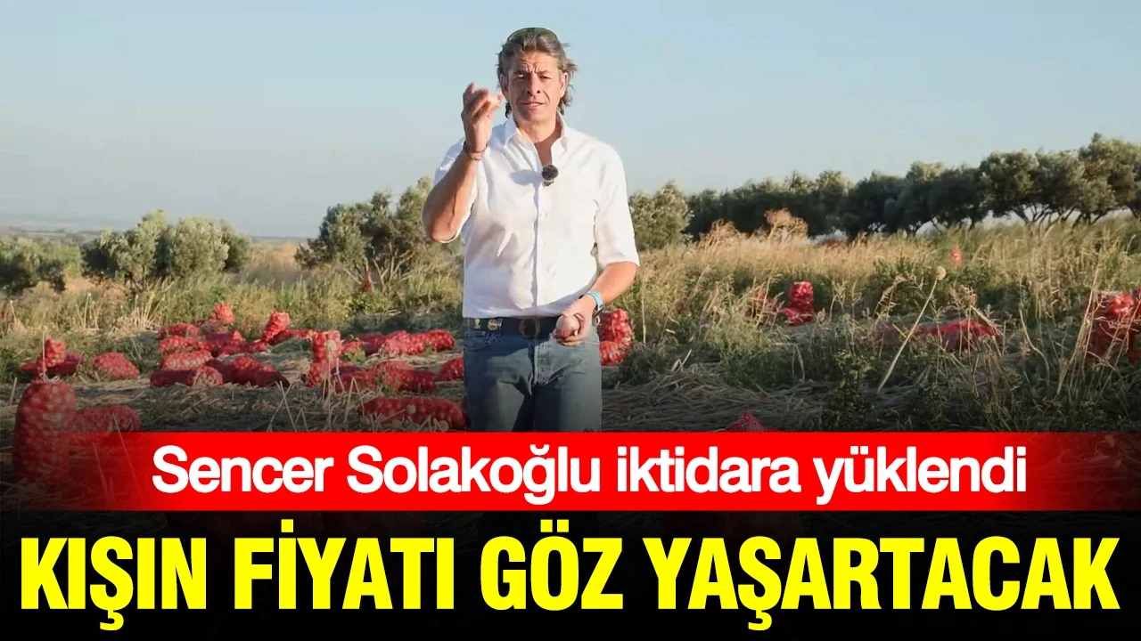 Sencer Solakoğlu açıkladı: Soğan fiyatı kışın göz yaşartacak