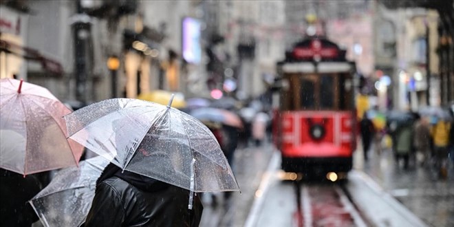 İstanbul için sağanak uyarısı