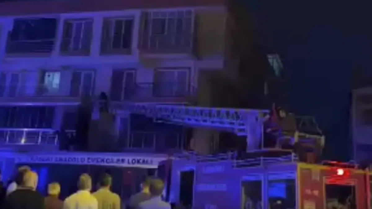 Apartmanı duman sardı! 6 kişi hastanelik oldu