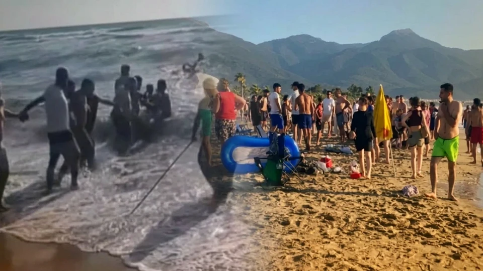 Saatte 23 kilometre hızla geldi, denize girenler neye uğradığını şaşırdı: Ölenler arasında öğretmen de var