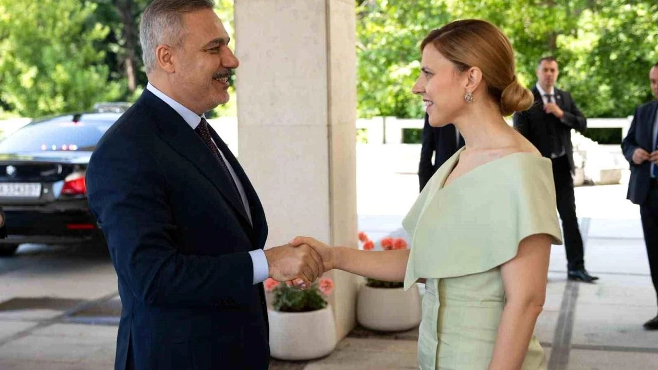 Bakan Fidan, Bulgar mevkidaşı Petrova-Chamova ile görüştü