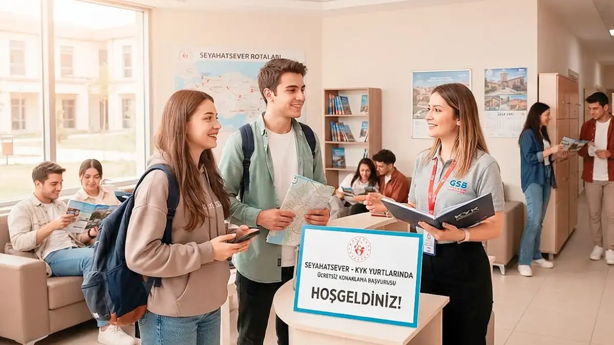 Seyahatsever gençlere ücretsiz tatil konforu