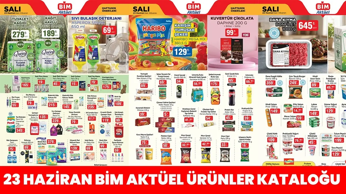 23 Haziran 2026 BİM kataloğu! Bu Salı BİM'de ne var"