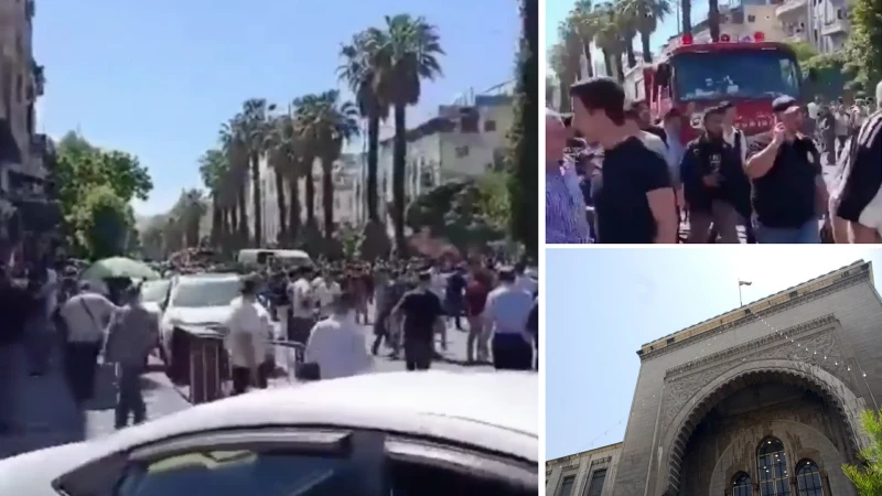 Şam'da bir kafede patlama meydana geldi: Ölü ve yaralılar var