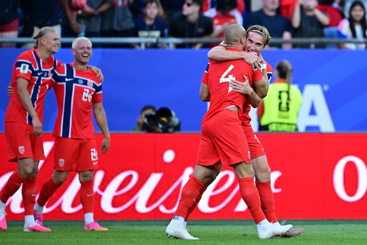 Norveç Irak'a gol oldu yağdı
