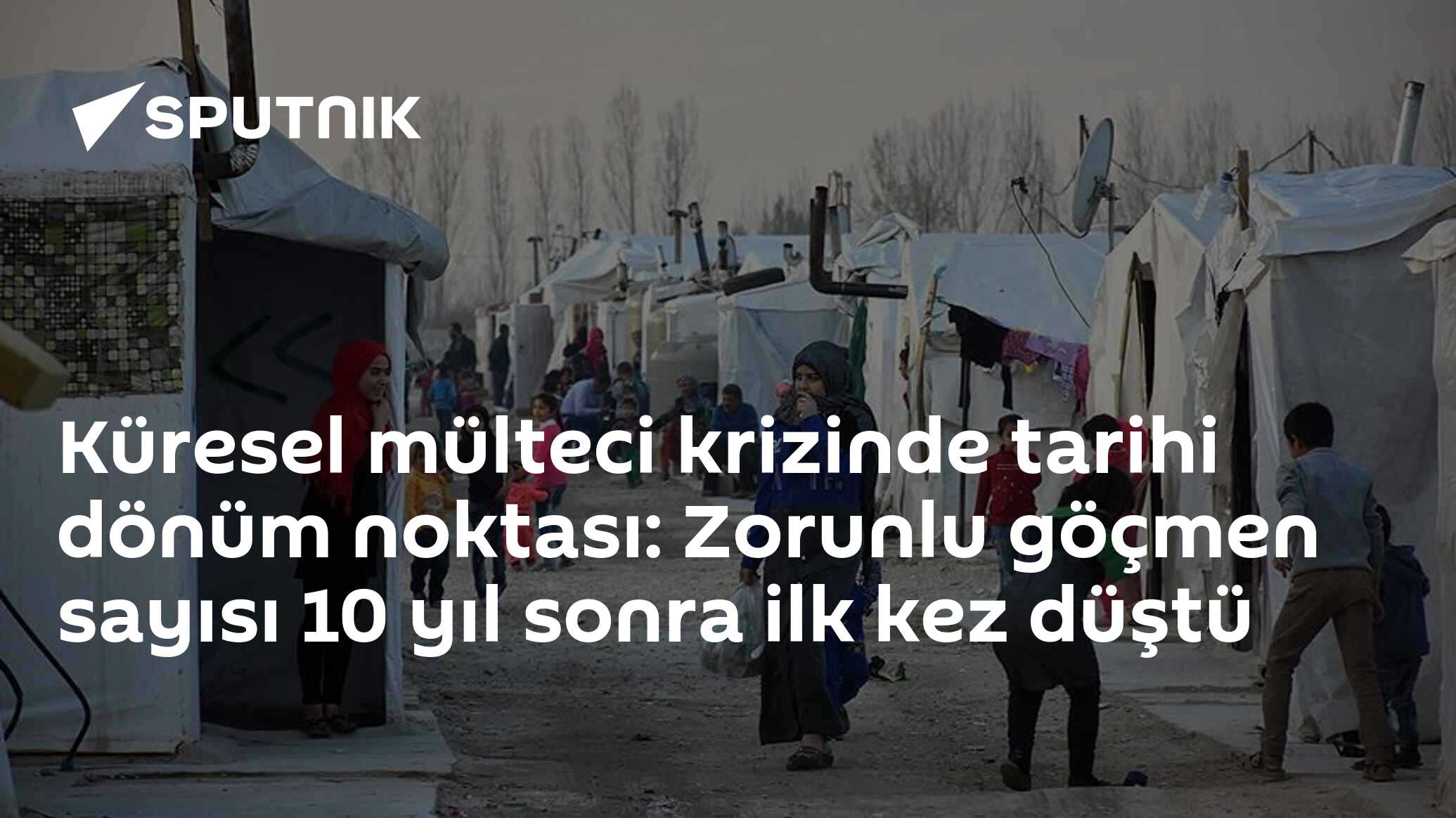 Küresel mülteci krizinde tarihi dönüm noktası: Zorunlu göçmen sayısı 10 yıl sonra ilk kez düştü