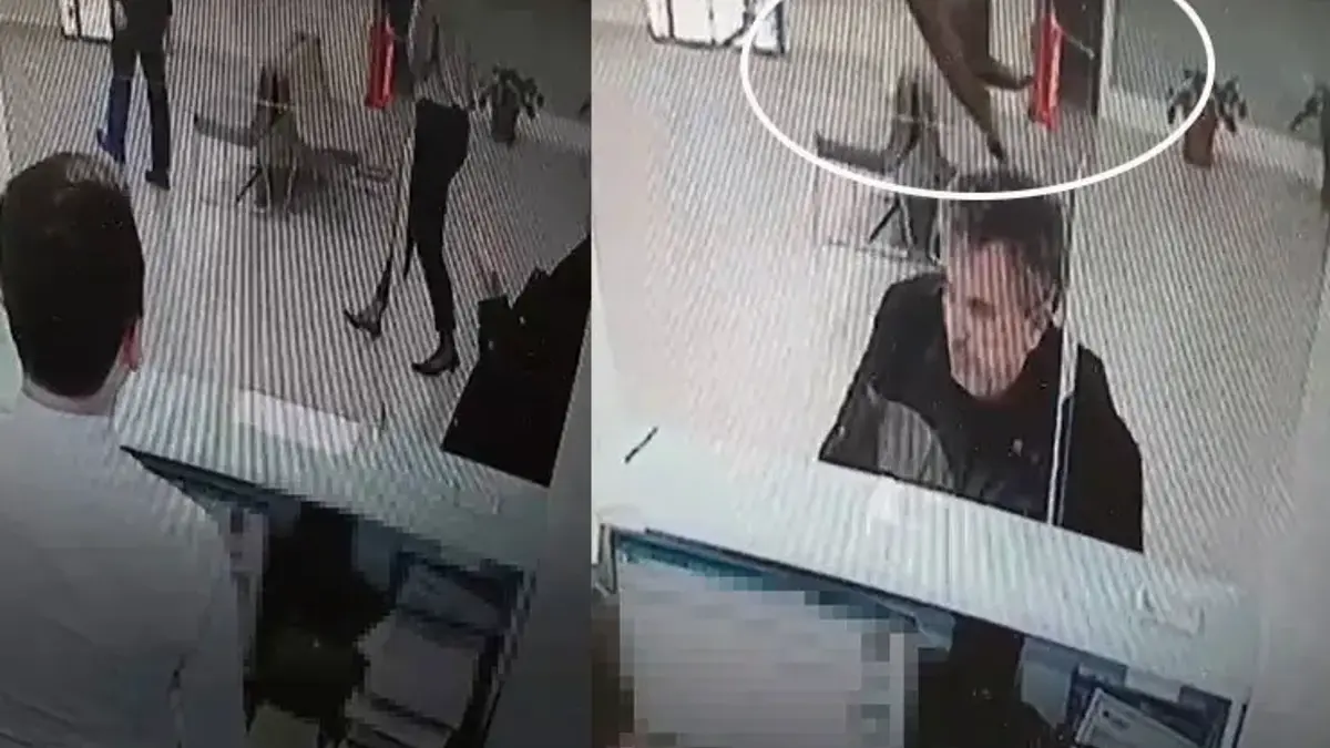 Deprem oluyor sanıp panik oldular! Bankada işlem yaparken hayatının şokunu yaşadı