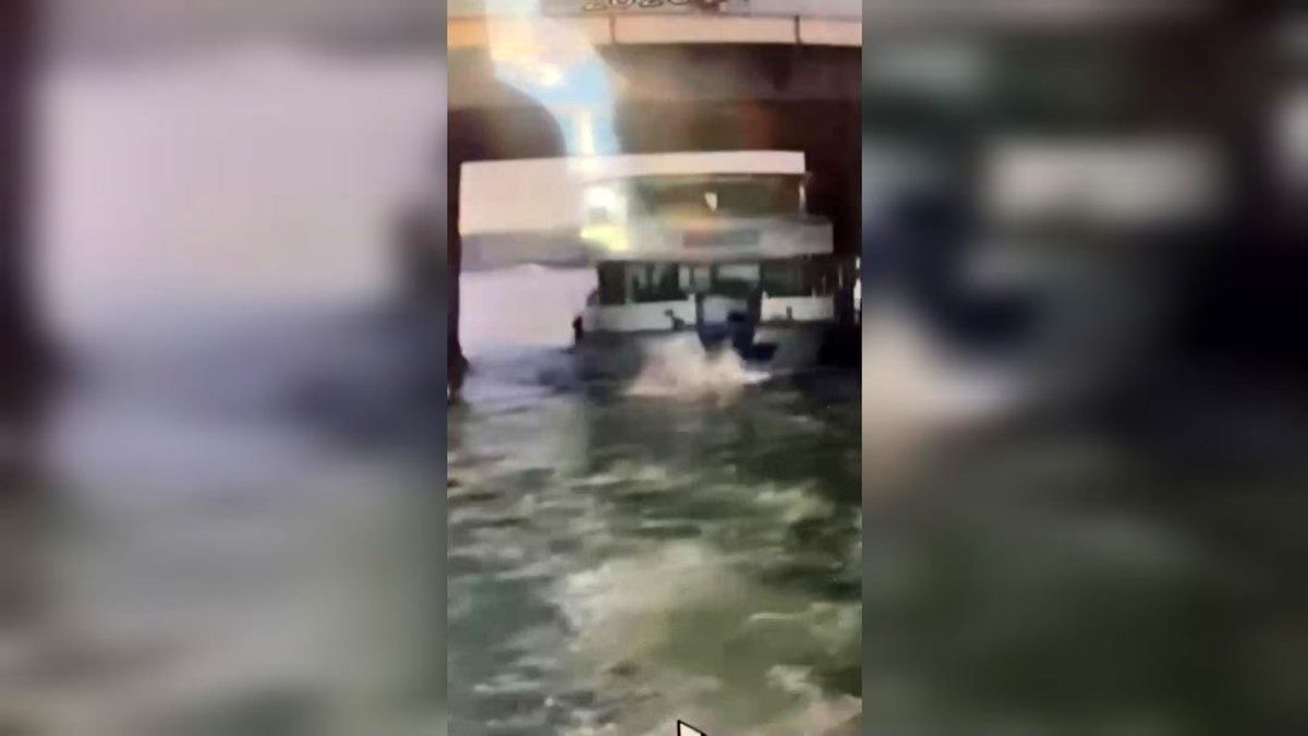 Gemi personelinin hayatını kaybettiği kazanın görüntüleri ortaya çıktı