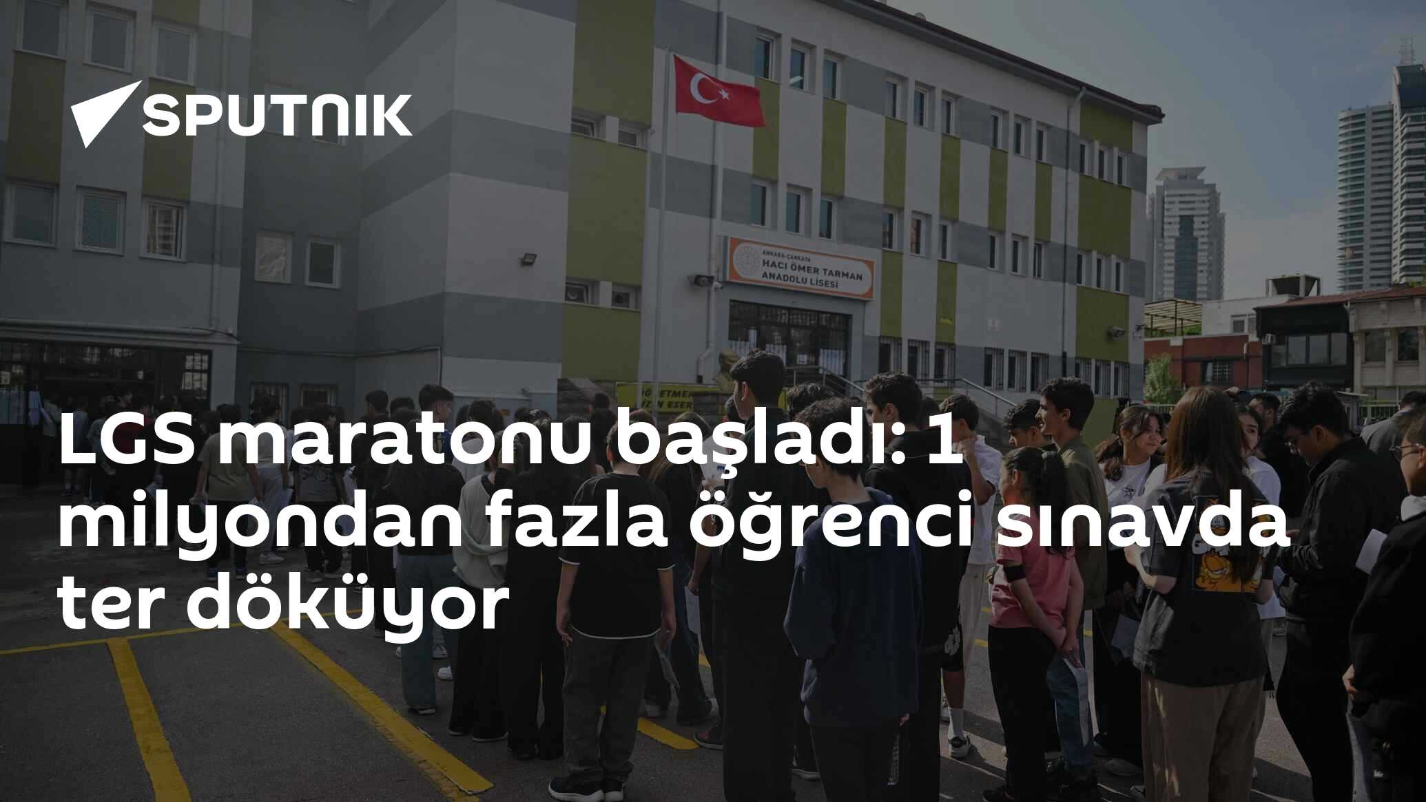 LGS maratonu başladı: 1 milyondan fazla öğrenci sınavda ter döküyor