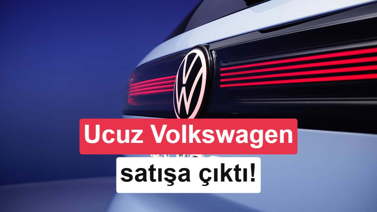 VW'nin elektrikli SUV'u ID. Cross siparişe açıldı