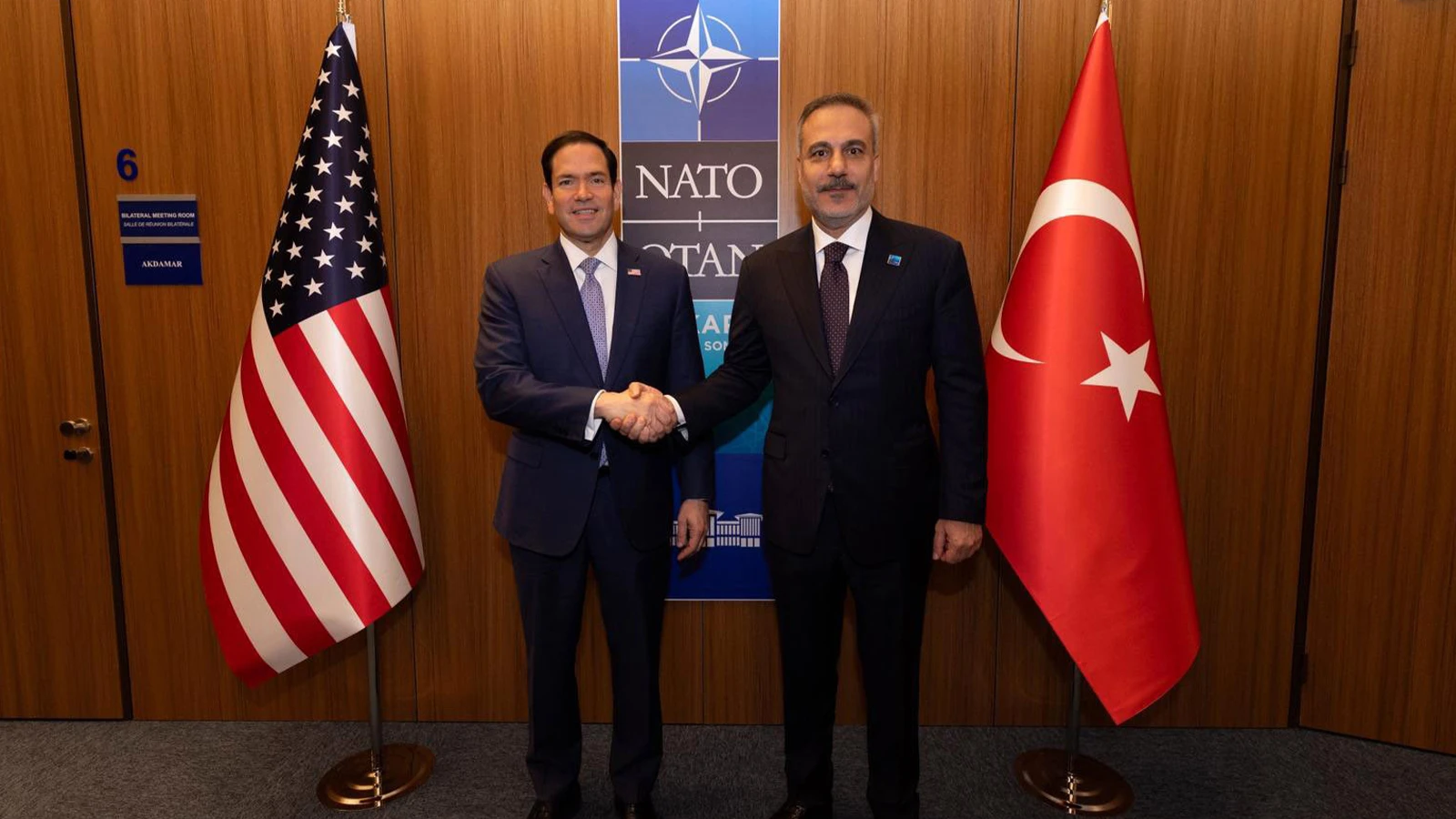 Bakan Fidan, ABD Dışişleri Bakanı Rubio ile görüştü