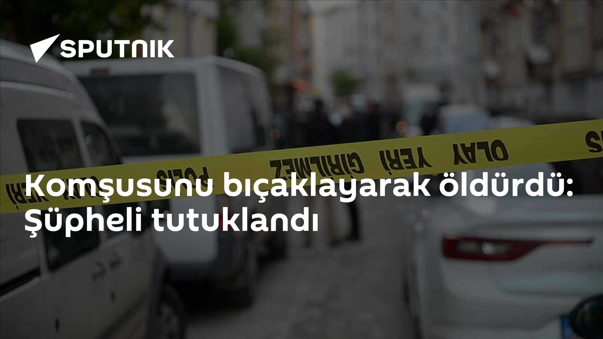 Komşusunu bıçaklayarak öldürdü: Şüpheli tutuklandı
