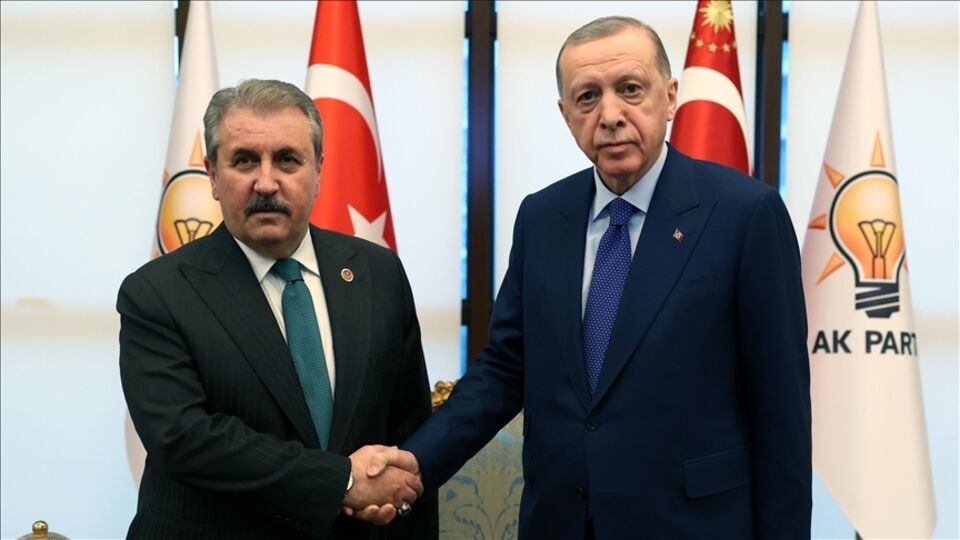 Cumhurbaşkanı Erdoğan'dan Destici'ye tebrik
