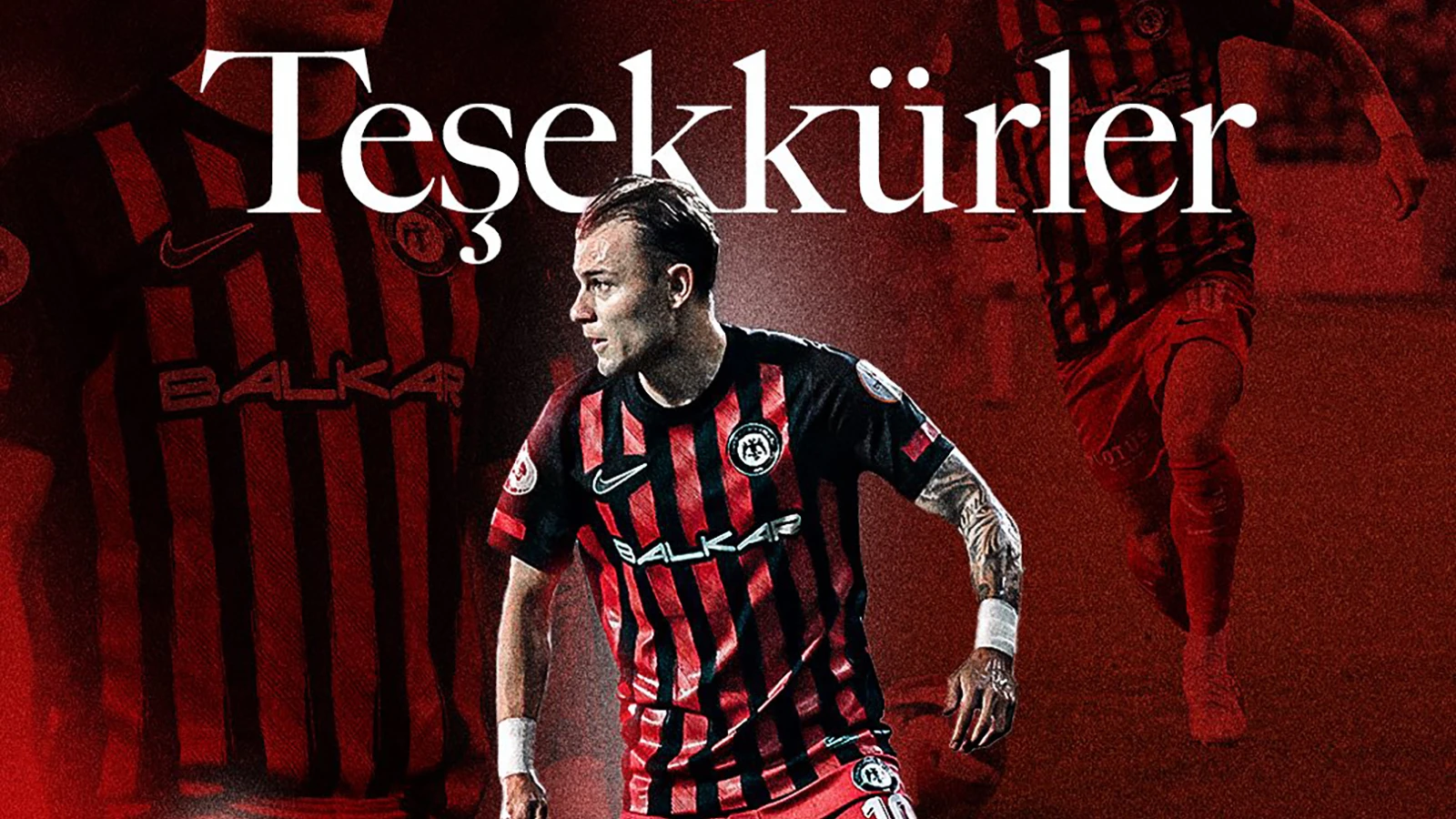 Çorum FK, Yusuf Erdoğan'a veda etti