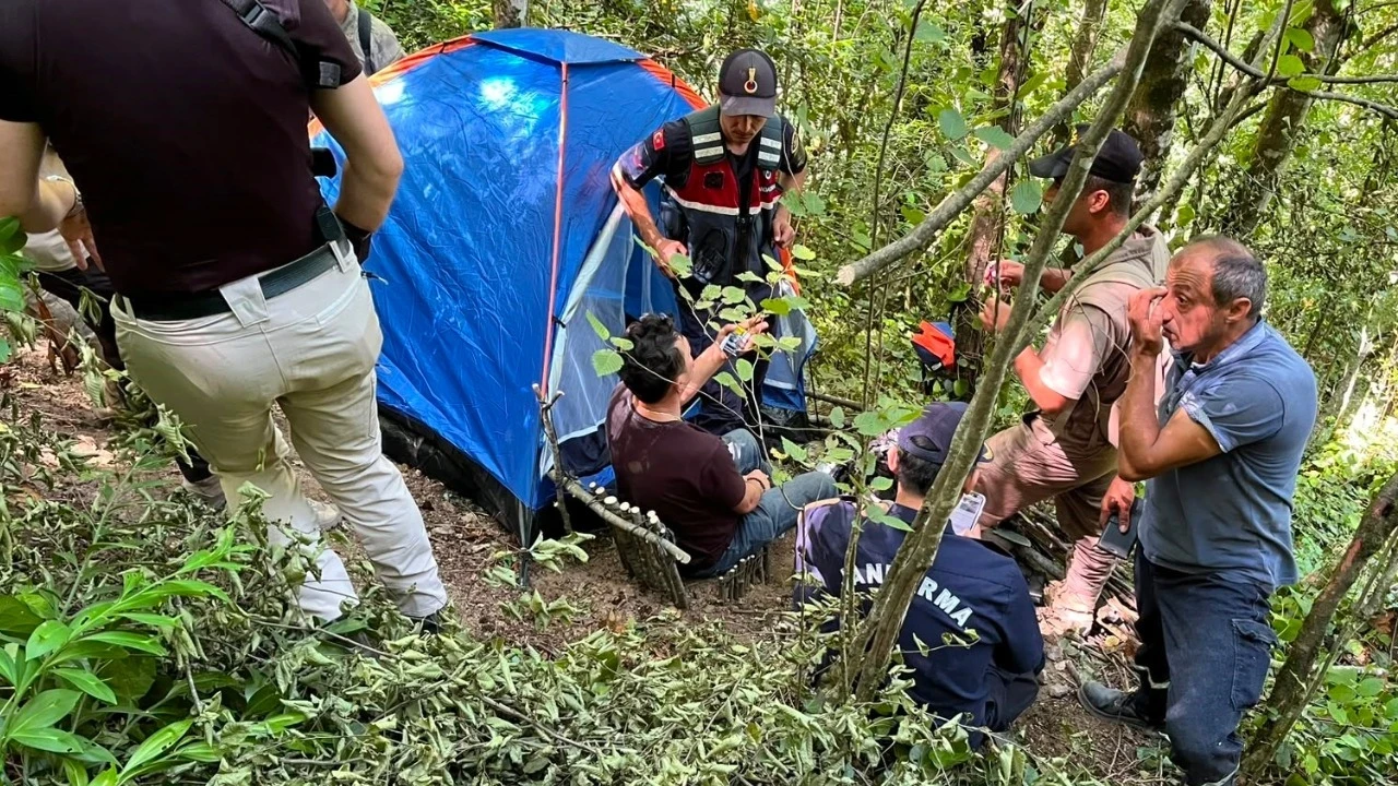 Kayıp olarak aranıyordu, ormanda yaralı halde bulundu