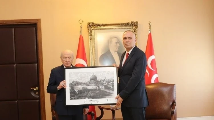 Özel Harekat Başkanı Hayal’den Devlet Bahçeli'ye ziyaret