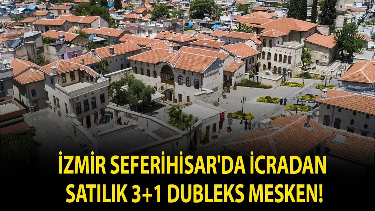 İzmir Seferihisar'da icradan satılık 3+1 dubleks mesken!