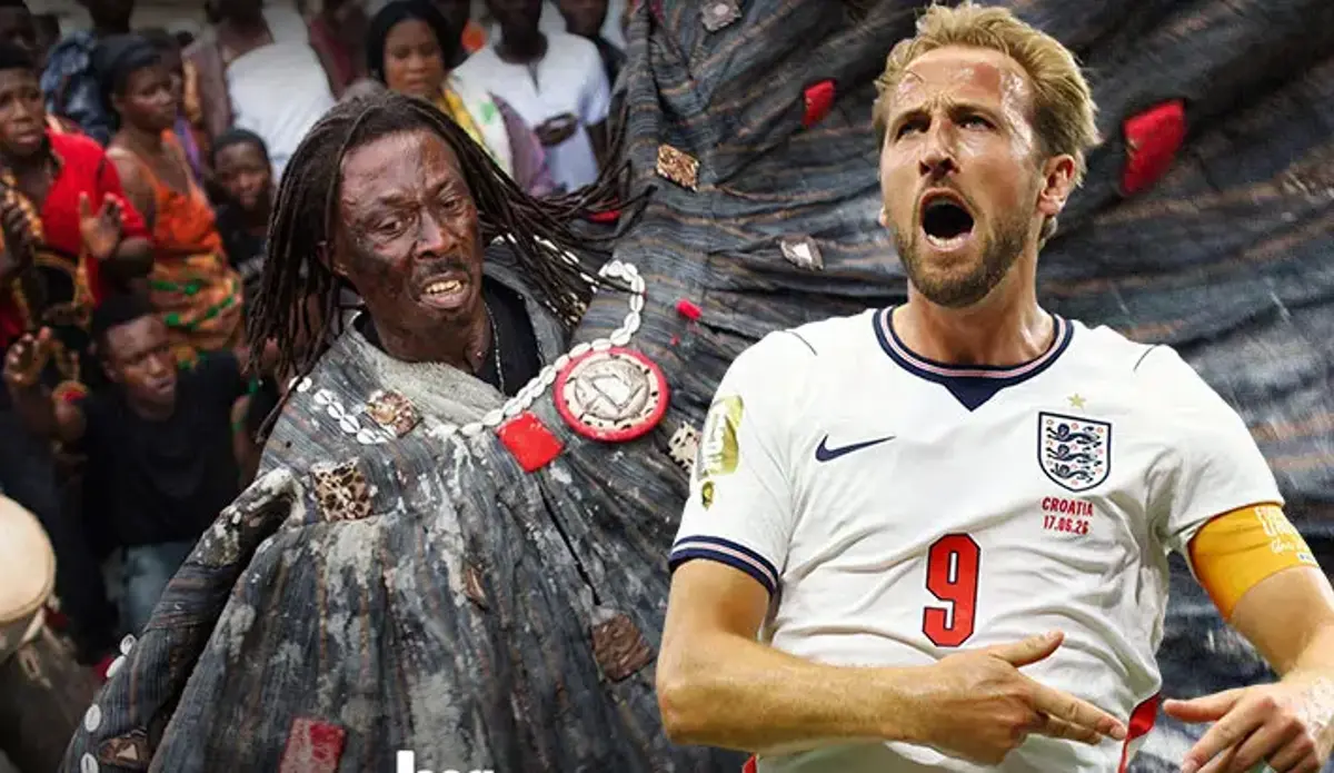 Ganalı büyücüden Harry Kane'e kara büyü! İngiltere-Gana maçı öncesi görünmez markaj
