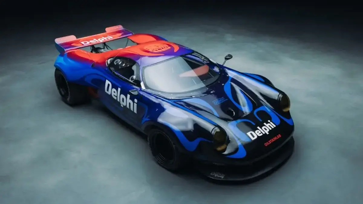 Delphi, Art Car 2.0 ile Avrupa turunda