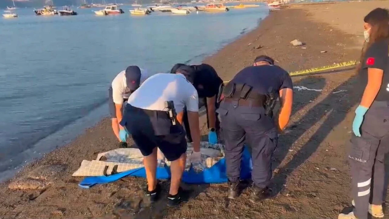 Marmaris'te denizden ceset çıktı