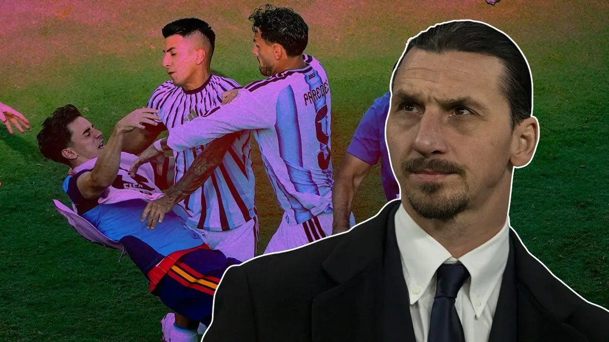 Ibrahimovic'ten Paredes'e sert tepki: Ben olsam...