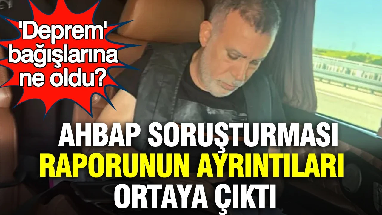 KOM raporunda “Ahbap Borç” ve “Haluk Levent Borç” kayıtları: İşte dikkat çeken detaylar