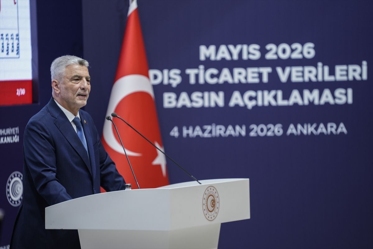 Ticaret Bakanı Ömer Bolat mayıs ayı dış ticaret verilerini açıkladı Açıklaması