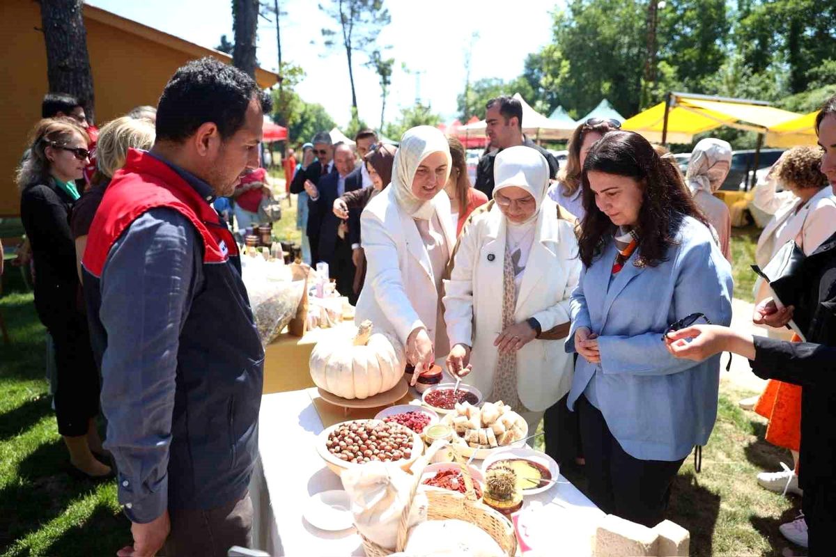 Düzce'nin yerel lezzetleri kırsal kalkınma için buluştu