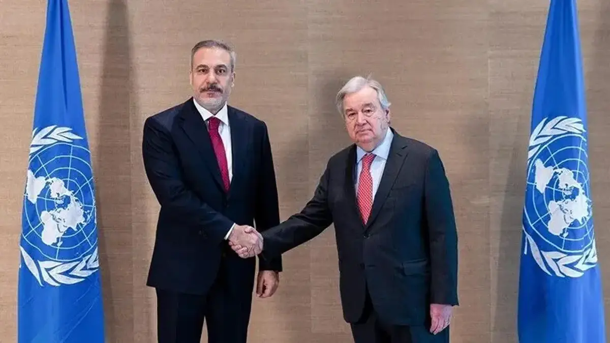 Dışişleri Bakanı Hakan Fidan, BM Genel Sekreteri Guterres ile görüştü