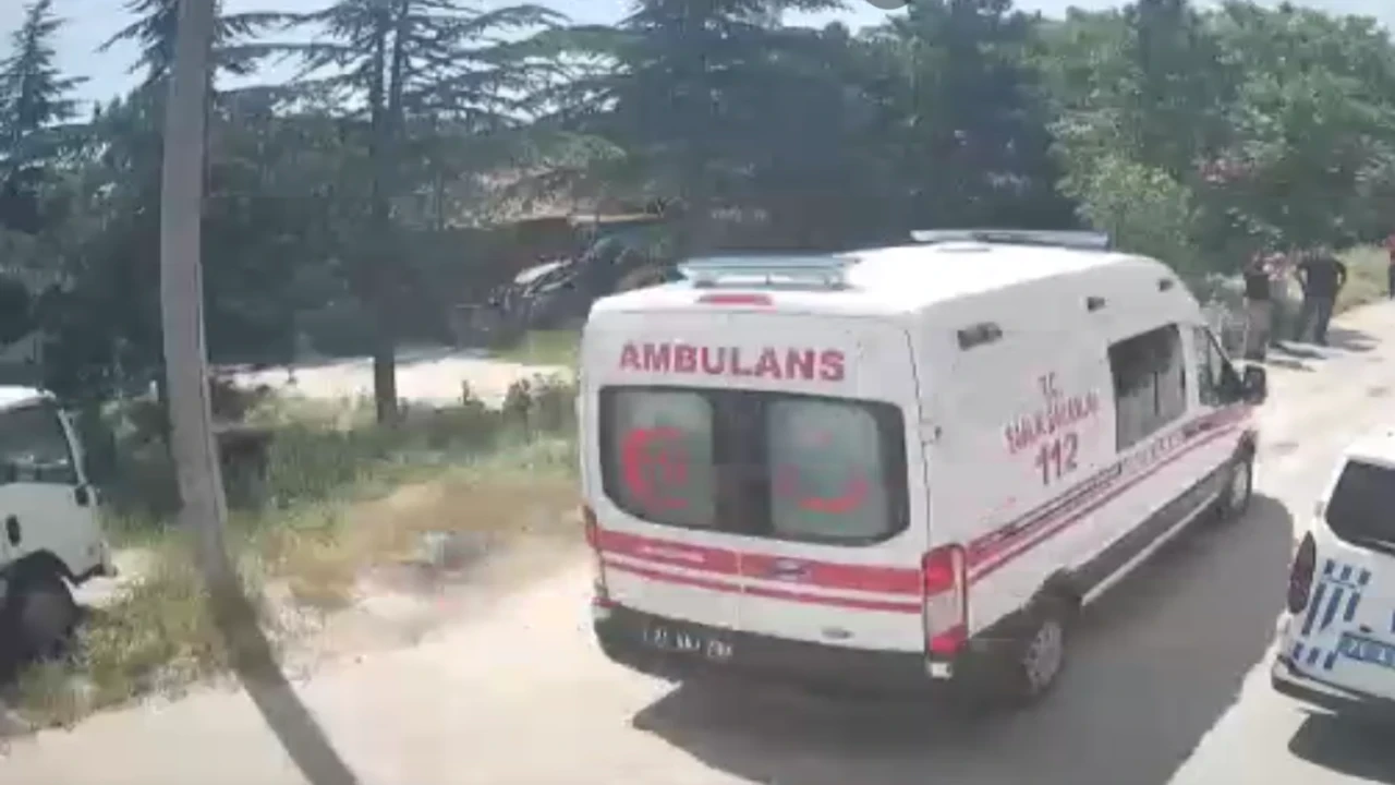 Geri giden kamyonun çarptığı kadın öldü: kaza kameraya yansıdı