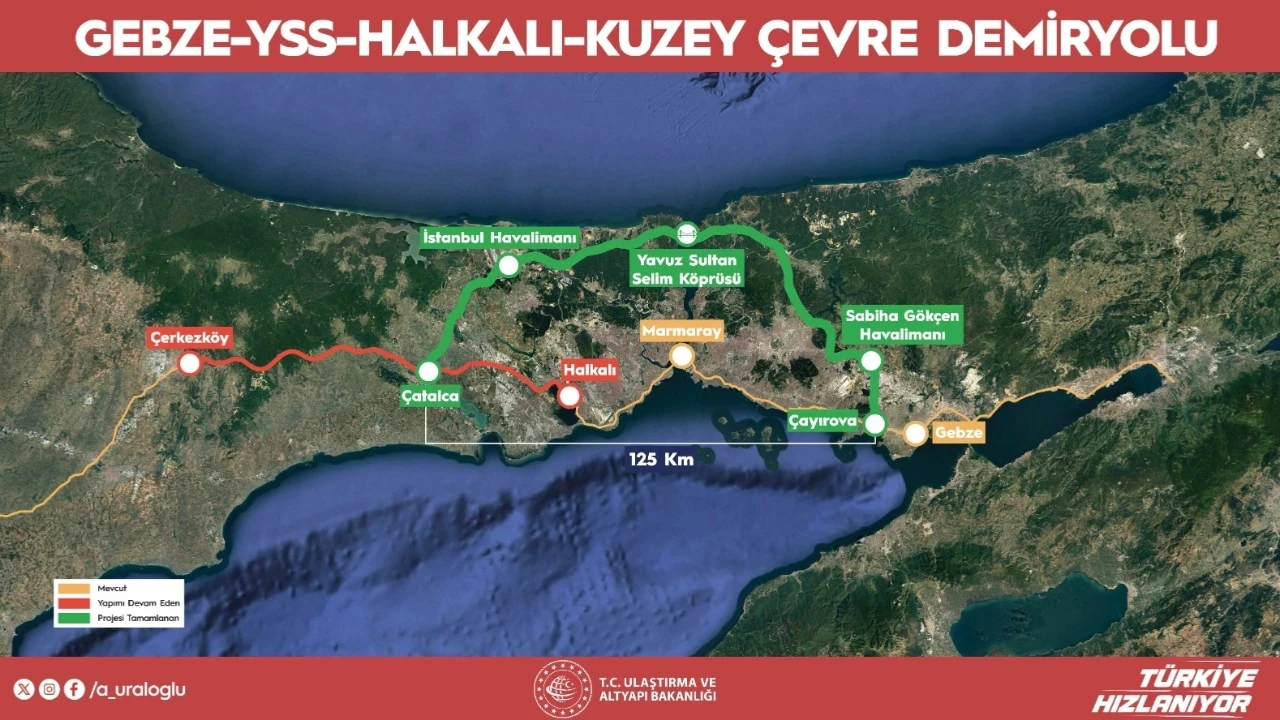 İki havalimanını birbirine bağlayacak demiryolu projesi ihaleye çıkıyor