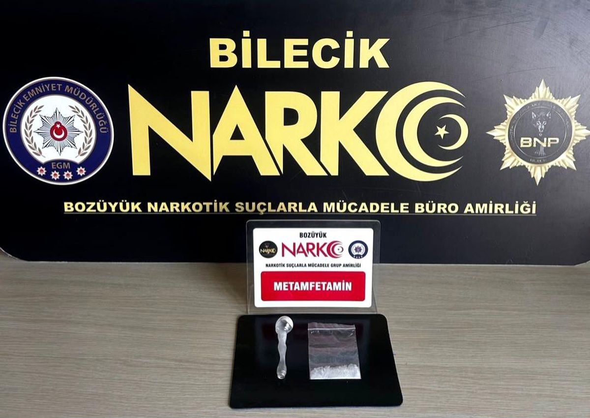 Bilecik'te uyuşturucu operasyonu: 1 gözaltı