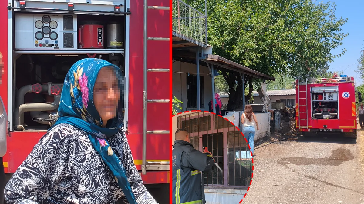 Uzaklaştırma kararını duyunca dehşet saçtı! Kendisini kilitleyip evi ateşe verdi: Yaşlı kadın yangını gözyaşlarıyla izledi!