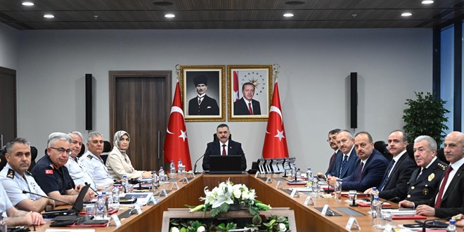 İçişleri Bakanlığı'nda NATO Zirvesi güvenlik tedbirleri toplantısı yapıldı