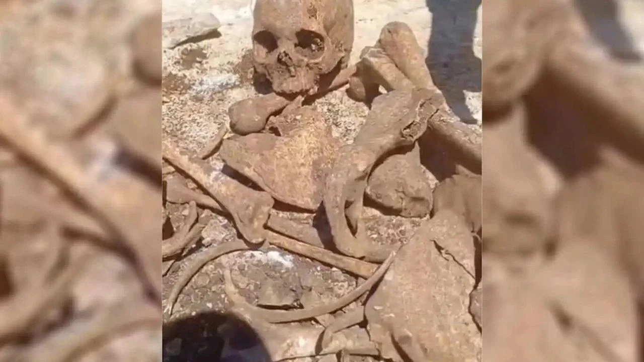TOKİ kazısında korkunç keşif! İş makinesinin kepçesinden çıkanlar jandarmayı alarma geçirdi!