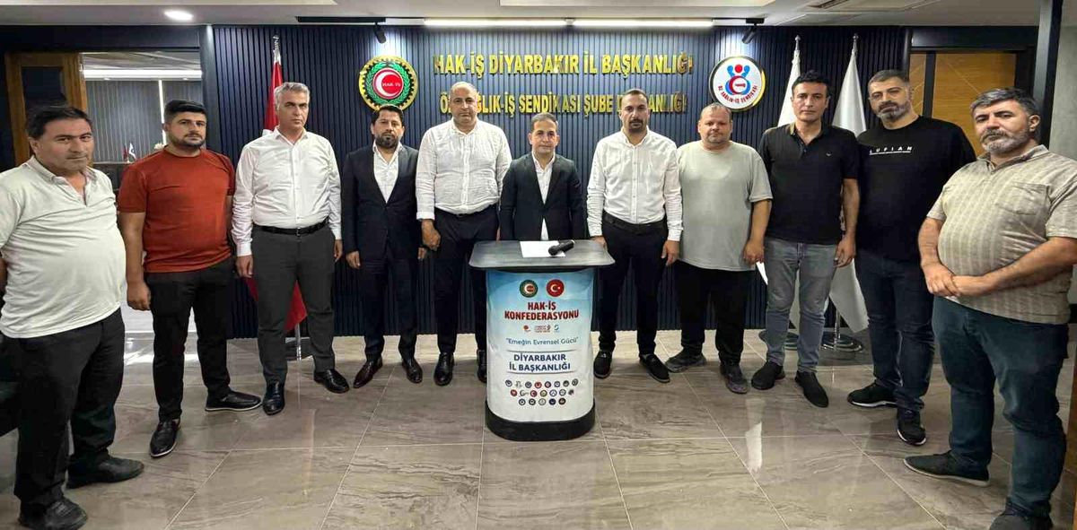HAK-İŞ Diyarbakır Başkanı: 15 Temmuz, milletin demokrasi zaferidir